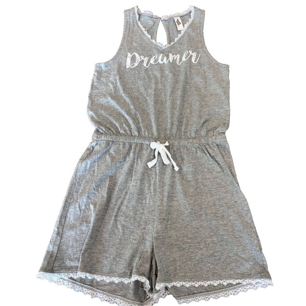 Under Disguise shorts jumpsuit Dreamer‎ lace edge pajamas womens size Small cozy